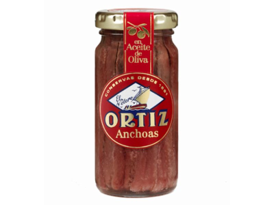 Ansjovisfilet olijfolie ortiz